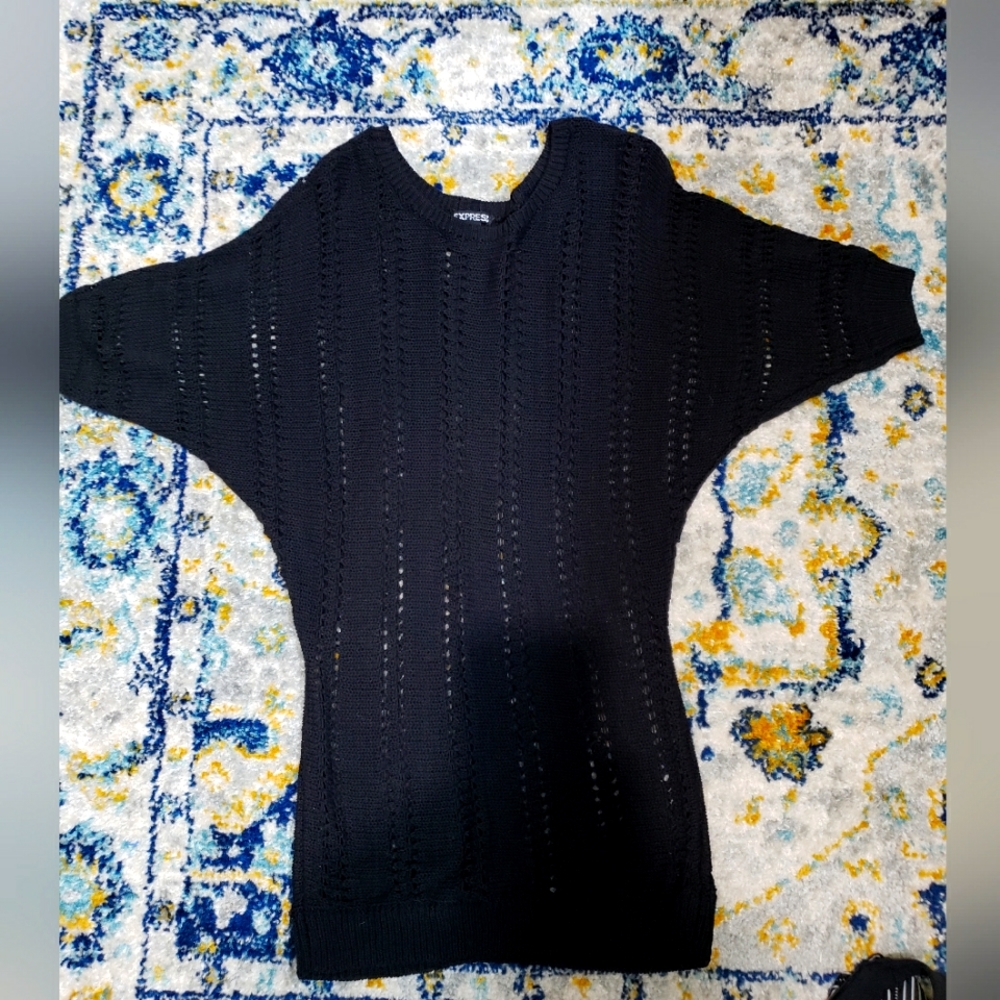 Express black tunic sweater. Size S. Excellent condition